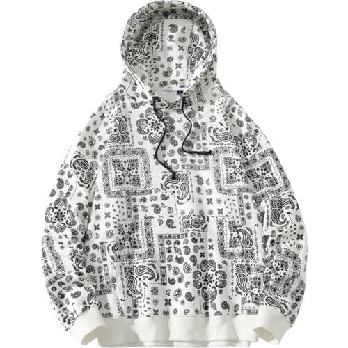 Oversized Casual Pullover Fashion Comfortable Streetwear Hooded Sweatshirt