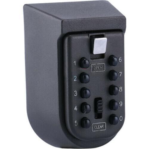 Outdoor Wall Mount Spare Key Safe Box Lock Holder Water Weatherproof