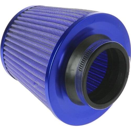 Universal Vehicle Air Intake Open Top Cone Air Filter Breather 3" Inlet
