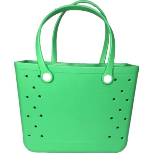 Purse Shoulder Tote EVA Silicone Bag Handle Chain No Crossbody Messenge ladies women Hand Bags 2021