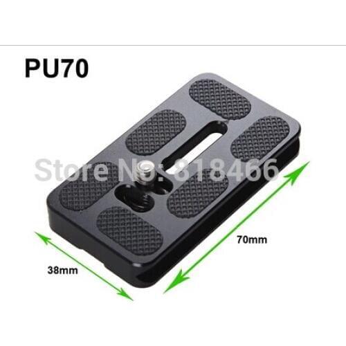 10pcs Universal PU70 pu-70 DSLR Camera Quick Release Plate For Benro B1 B2 J0 J1 Ball head Camera Photo Studio Accessories