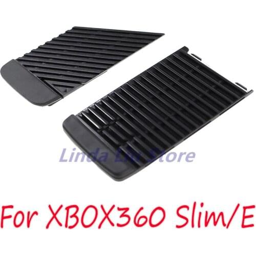 50pcs Replacement Black HDD Shell Cover for Microsoft Xbox360 slim s for xbox360 E hard drive cover plastic case cover