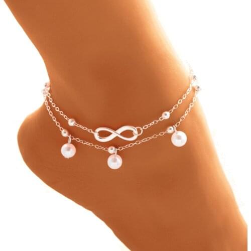 Anklets For Women Boho Style Anklet Fashion Multilayer Foot Chain 2021 Fashion Beach Accessories Jewelry Gift Ankle Bracelets