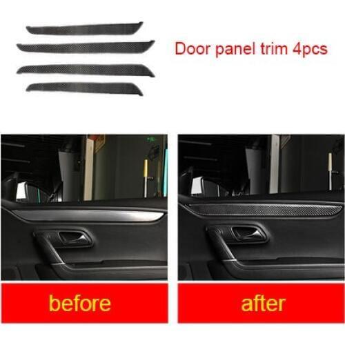 For Volkswagen Magotan 2012-2016 CC 2012-2018 passat B7 Car interior decorative cover storage trim carbon fiber molding trim