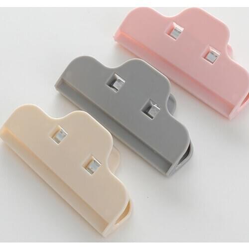 Artracyse Kitchen Food Snacks Sealing Clip Plastic Strong Food Bag Clip Plastic Bag Sealer Moisture Proof Fresh Keeping Sealer