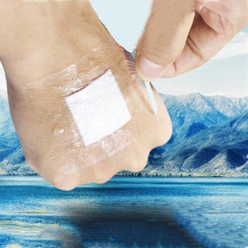 10PCs Large Size Hypoallergenic Non-woven Medical Adhesive Wound Dressing Band aid Bandage Large Wound First Aid Outdoor