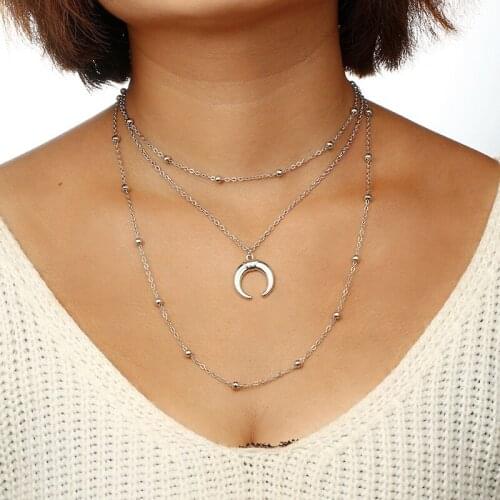 ISINYEE Silver Chains