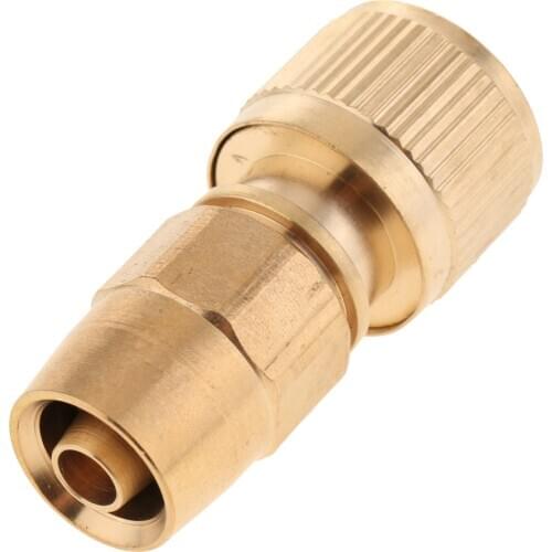 Brass Garden Expanding Hose Joint Male Pipe Adaptor Repair Watering Equipment 2.3 inch x 1 inch