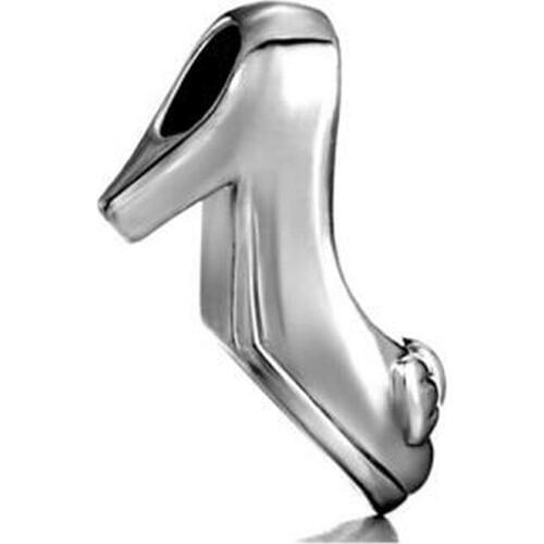 Fit Pandora charm bracelets Silver Plated Jewelry Cute High Heels Beads Charms Bracelets Beads for jewelry making