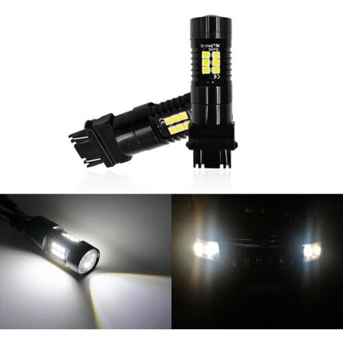 Fits For Jeep Compass 2011 2012 2013 2014 2015 2016 3157 Led Daytime Running Light Bulb P27/5W P27/7W T25 Auto DRL Lamp