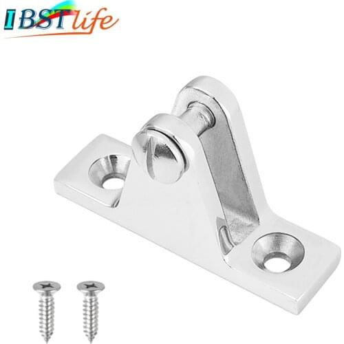 Stainless Steel 316 Boat Bimini Top Fitting Deck Hinge Marine Kayak Canoe Boat Cover Bimini Sprayhood hardware Accessories