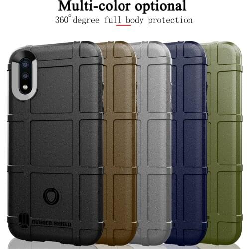 Rugged Shield Slicone Case For Samsung Galaxy A01 A11 A21 A21S A31 A41 A51 A71 5G M11 M21 M31 M31S M51 Shockproof Protect Cover