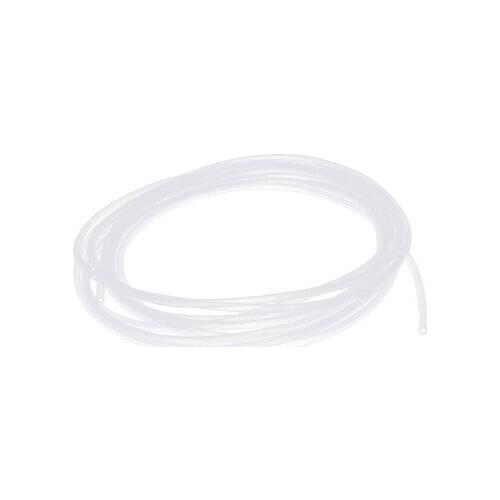 5M Length 3mm x 4mm Transparent Silicone Rubber Tubing Hose Pipe