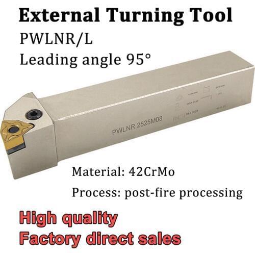 PWLNR PWLNL 1616H08 2020K08 2525M08 External Turning Tool Holder CNC Lathe Cutter Tools For WNMG080408 Carbide Inserts