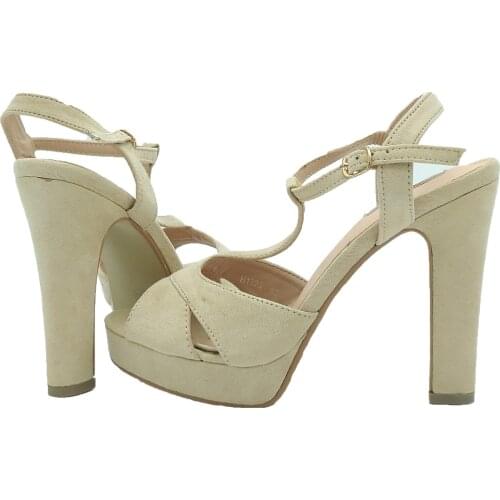 Womens shoes platform high-heeled open toe sandals summer ghiacco sand comfortable
