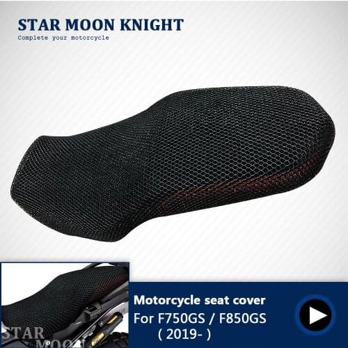 Motorcycle Mesh Mat For BMW F750GS F850GS 2019 2020 F750 GS F850 Seat Cover Prevent Bask In Scooter Heat Insulation Cushion