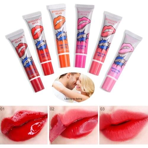 Waterproof Long Lasting Liquid Brand New Lip Gloss Matte Tattoo Color Tone Peeling Mask Pack Makeup For lips