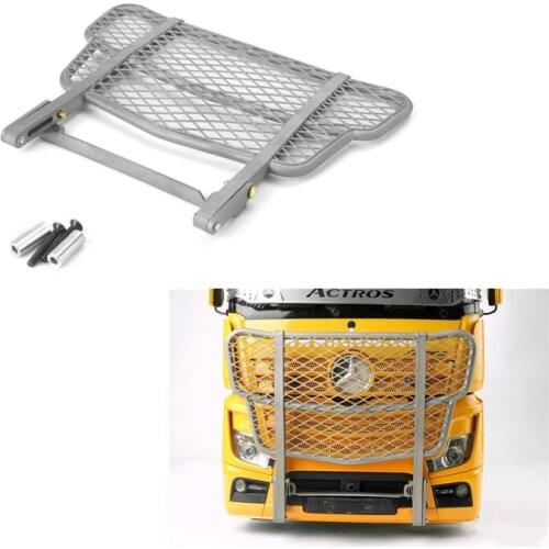 1/14 Rc Truck Tamiya Benz Actros 1851 3363 Metal Protector Guard Bumper For Radio Control Toys Rc Tractor 56335 56348 56342