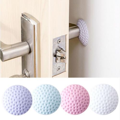 1PC Self Adhesive Rubber Door Buffer Wall Protectors Door Handle Bumpers Wall Thickening Mute Door for Door Stopper Doorstop
