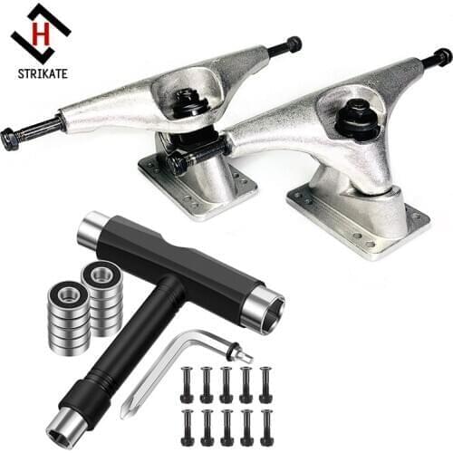 20pcs Skateboard Truck 6.25inch Bearing T tools Hardware 25mm Combo DIy skateboard Truck hardward part