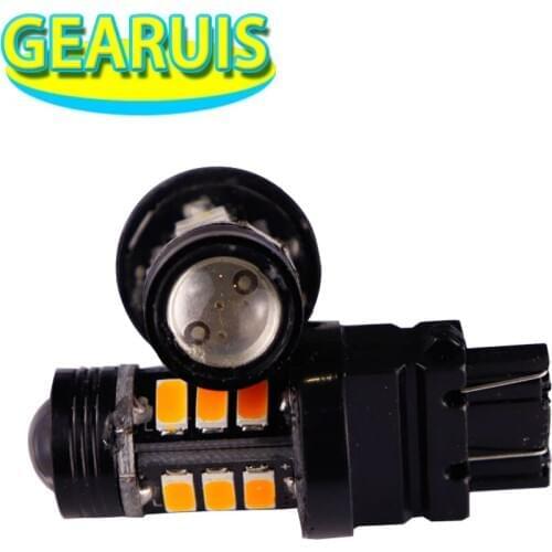 2pcs High power T25 3156 3157 12 SMD 56305 LED 0.18A 15SMD Bulb Car Auto Turn signal bulbs Brake Light Bulb lamp White Red Amber