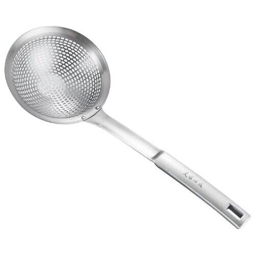 50pcs Stainless Steel 304 Colander Strainer Filter Dregs Spoon Pot Mesh Colander Strainer Colander Sifter Sieve Kitchen Tool