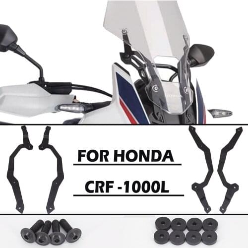 Motorcycle Accessories Windshield Bracket Adjuster For HONDA CRF 1000L Africa Twin 2016-2019 crf 1000l Screen Lifter
