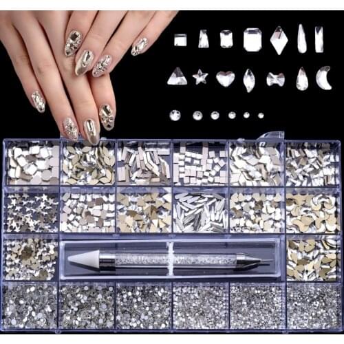 ATOMUS Rhinestones For Nails