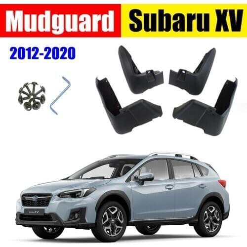For Subaru XV mudguards subaru fenders XV mud flaps splash guards car accessories auto styling 2012-2018