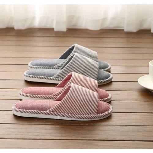 Home Slippers 2020 New Open Toe Indoor slip On-Slippers Comfortable women House Shoes