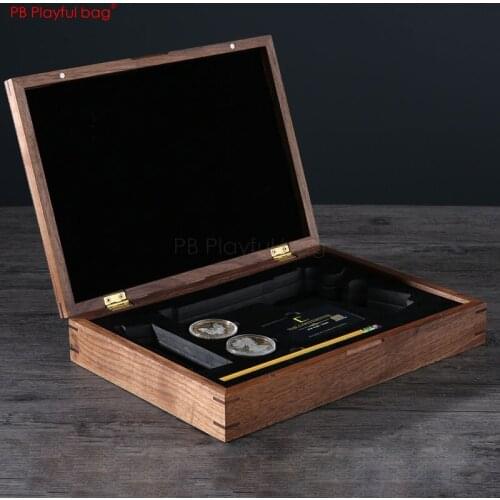 Playful bag TTI G34 mst2011 p4 Soild wood storage box John wick collectible box Wooden CS model equipment CS toy QI94