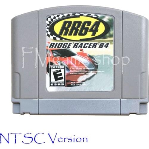 Ridge Racer Memory card Game Cartridge for 64 bit USA NTSC Version Video Game Console Card vita Mortal