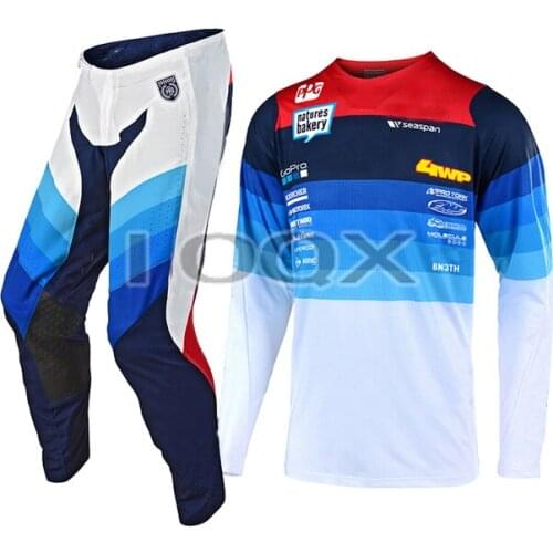 Sprint Race Suit Motorbike Downhill Bike GP Air Motocross Jersey Pants Moto Gear Set