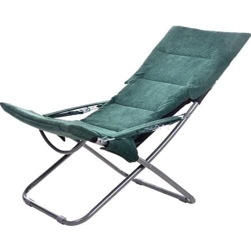 Siesta lounge chair siesta folding chair balcony household back chair pregnant woman lazy portable leisure chair