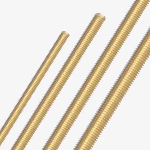 1pcs M16 brass tooth rod conductive full teeth screw bar brassiness stick 100mm-250mm length
