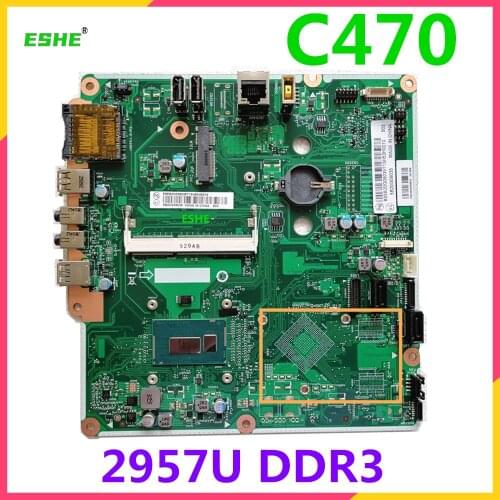 5B20G09035 For Lenovo C470 AIO all-in-one computer motherboard 2957U DDR3 tested good free shipping