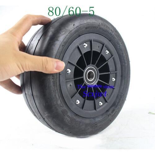 Lightning shipping 2019 hot sale 80/60-5 tubless tire fit Xiao Mi 9 Balancing Car Go-kart front wheel Vacuum tyre