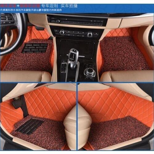 Myfmat custom car foot leather rugs mat for PEUGEOT 3008 2008 4008 5008 308SW 307CC 206CC RCZ 307SW free shipping tendy fashion