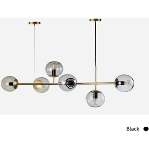 Nordic Dinning Room Chandelier Lighting Modern Dimmable Chandelier Lighting Glass Ball Hanging Light Fixture/Chandelier Lamp