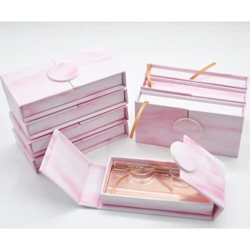 Wholesale items Lash Boxes Packaging Eyelashes Package Box Faux Cils 25mm Mink Lashes Box Case Magnetic Eyelashes Makeup Bulk