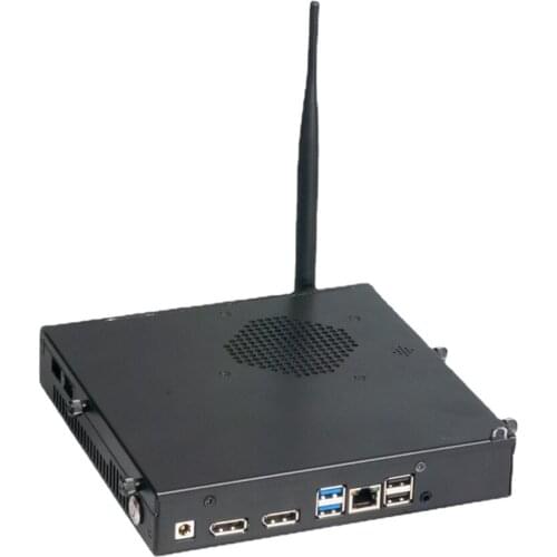 PC Computer Windows 10 DDR4 2666 ITX Mini PC Dual DP Display Ports with TPM 2.0 Interface