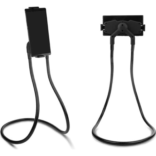 Hanging Neck Phone Stand Halter Waist Smartphone Holder 360 Degree Flexible Adjustable Lazy Bracket for IPhone Xiaomi