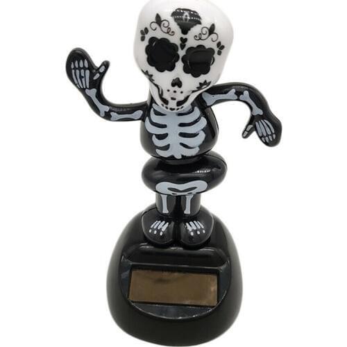 Solar Powered Dancing Halloween Swinging Animated Bobble Dancer Toy Car Decor NSV775