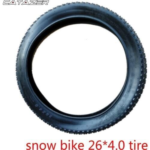 Snow Bike Tires 26*4.0 Bicycle Tyre Wire Bead Fat Bike Tyre Bicycle Accessories Tyre 26 Inches