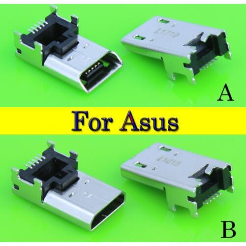 1pcs B TYPE Micro usb Connector jack port For Asus Transformer Book T100 T100T T100TA K004 T300 T300LA charging Female socket