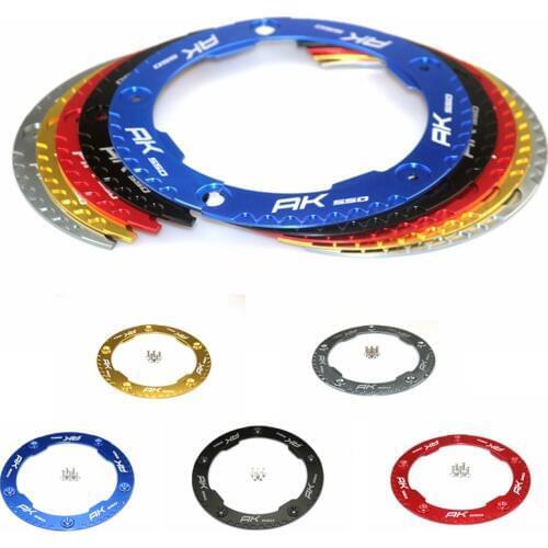 Motorcycle Aluminum Transmission Belt Pulley Protective Cover For KYMCO AK550 AK 550 2017