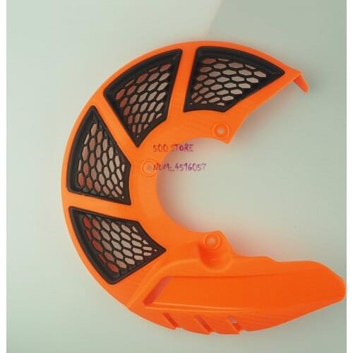 Free shipping Orange Front Brake Disc Motorcycle Rotor Guard Fit KTM SX SXF XC XCF EXC EXCF 125 200 250 300 350 Cover Protector