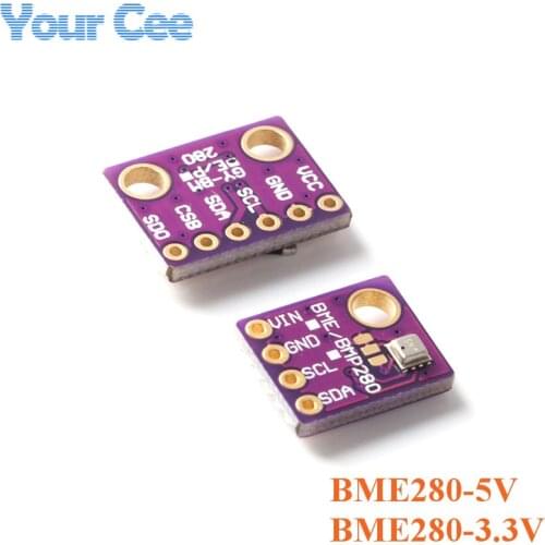 BME280 5V 3.3V Digital Sensor Temperature Humidity Atmospheric Pressure Sensor Module I2C SPI for Arduino Embedded Smart Home