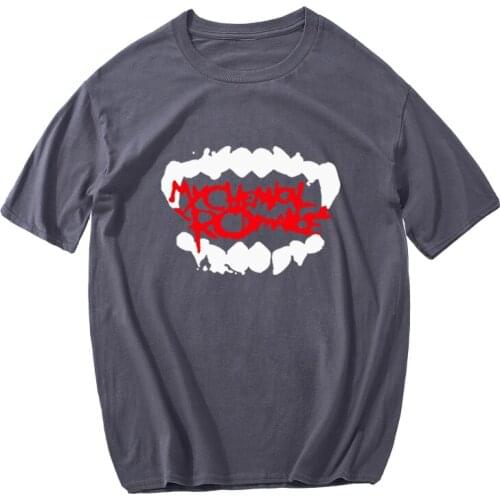 My Chemical Romance Alternative/Indie Rock Casual T Shirt Men Punk-O-Matic Funny Aesthetic Tshirt Summer Tops Men Tees