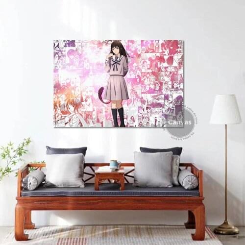 Canvas Anime Noragami Pictures Home Decoration Paintings Poster HD Prints Wall Art Modular Living Room